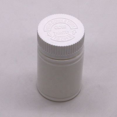 Child Proof Cap 70ML PE Plastic Bottle for Drug/Medicine/Tablet/Supplement Food Grade