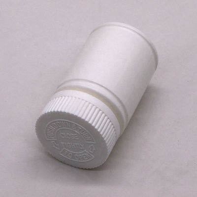 Child Proof Cap 70ML PE Plastic Bottle for Drug/Medicine/Tablet/Supplement Food Grade