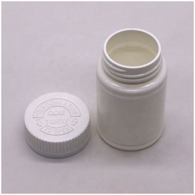 Child Proof Cap 70ML PE Plastic Bottle for Drug/Medicine/Tablet/Supplement Food Grade