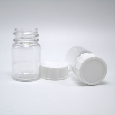 15mL Round Shape PET Plastic Bottle for Medicine Supplement Storage