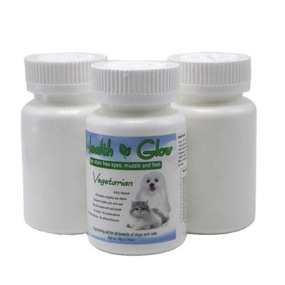 Custom Color Label Stickers 100ml HDPE Plastic Bottle for Supplement Pill Capsules