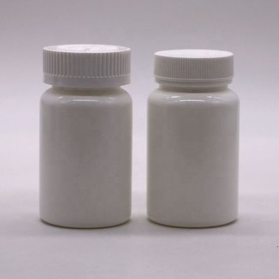 Custom Color Label Stickers 100ml HDPE Plastic Bottle for Supplement Pill Capsules