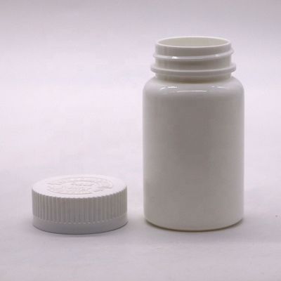 Custom Color Label Stickers 100ml HDPE Plastic Bottle for Supplement Pill Capsules