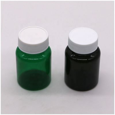 50cc 32mm Neck PET Plastic Pill Bottles Capsule Vials with Child Resistant Cap PET Base Material