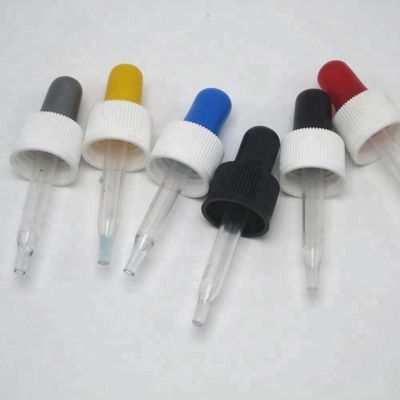 Medicine Grade 10ml/ 15ml/ 20ml/ 25ml PET Dropper Bottle with Customized Dropper Cap