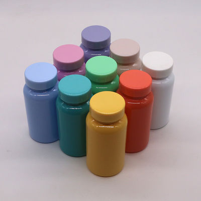 Custom Color 150mL/5oz PET Bottle for Tablets/Capsules/Powder/Pills and Embossed Cap