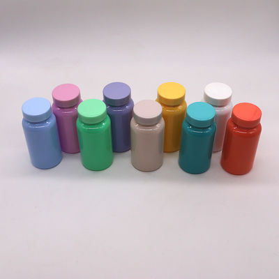 Custom Color 150mL/5oz PET Bottle for Tablets/Capsules/Powder/Pills and Embossed Cap