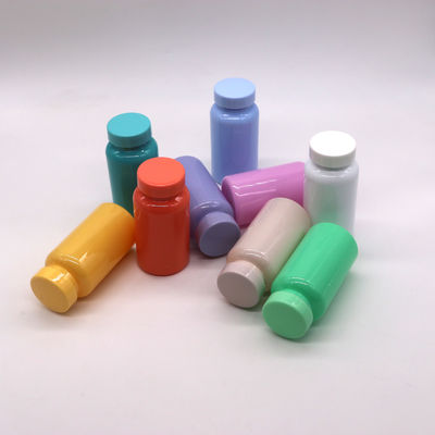 Custom Color 150mL/5oz PET Bottle for Tablets/Capsules/Powder/Pills and Embossed Cap