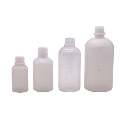 100ml/200ml PE Liquid Bottle with Scale and Child Safety Cap Included in Offer