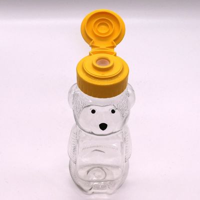 200ml PET Bear Plastic Honey Jars for Food Grade and Creative Student Portable Bottle