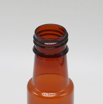 70ml PET Amber Maple Cough Syrup Oral Liquid Bottle Container for Liquid Medicine