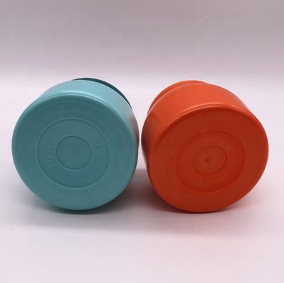 PE Round Plastic Custom Bottle Tasting Jar for Solid Tablet and Supplement Storage