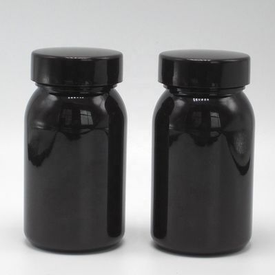 Food Grade Vitamin Dietary Nutritional Supplement Medicine Bottle 100cc PET Plastic with Screw Cap
