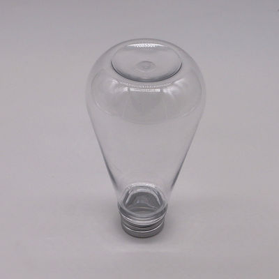 Medicine Storage 250ml HDPE Unique Shape Plastic Liquid Bottle with Customized Logo and Aluminum Cover