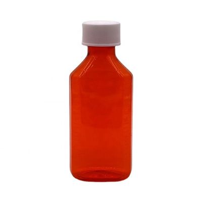Custom Color Translucent PET Plastic Oral Liquid Syrup Bottle with Measuring Scale
