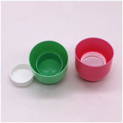 250ML/8OZ HDPE Two Layer PET Bright Capsule Shape Screw Cap Medicine Hot Stamping OEM .ODM
