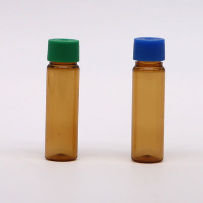 Food Grade 30mL PET Round Shape Slim Oral Liquid Plastic Bottle with Tamper-proof Lids