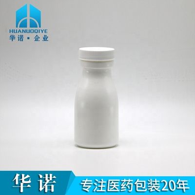 White 60ml HDPE Plastic Bottle for Convenient Storage of Solid Tablets and Capsules