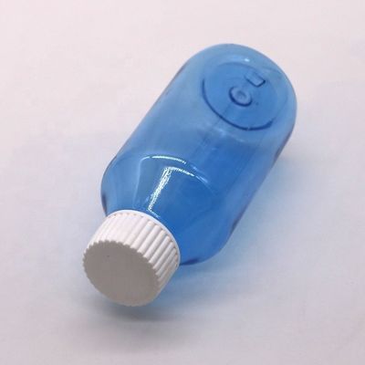 Pharmaceutical Grade Cough Syrup PET Bottle with Screw Cap and Customized Logo
