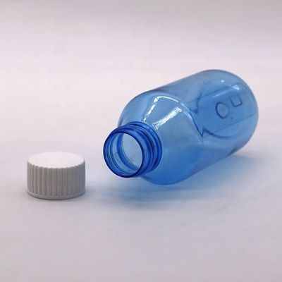 Pharmaceutical Grade Cough Syrup PET Bottle with Screw Cap and Customized Logo