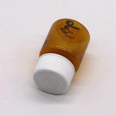 Screen Printing 15ml Empty PET Plastic Medicine Pill Bottle Container for Solid Powder