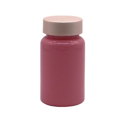 60ml/100ml/120ml/250ml PET Plastic Bottle with Matte Finish Customized Color and Other Medicine