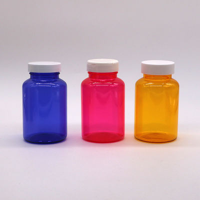 PET Plastic Bottle for Dietary Nutrition Supplement Pill Capsule Tablet with Various Cap 250ML/cc