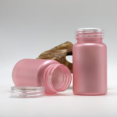 60ml/100ml/120ml/250ml PET Plastic Bottle with Matte Finish Customized Color and Other Medicine