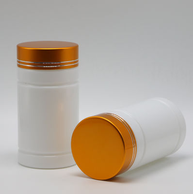 PE Plastic Bottles 200mL Capacity Customizable Color Aluminum Lids for Other Medicine