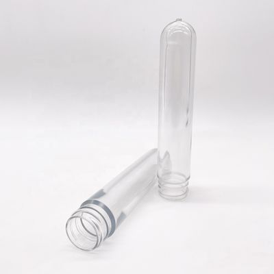 65g 1000ml PET Preform Tube Customized Color Plastic Bottle with SCREW CAP 28-410mm