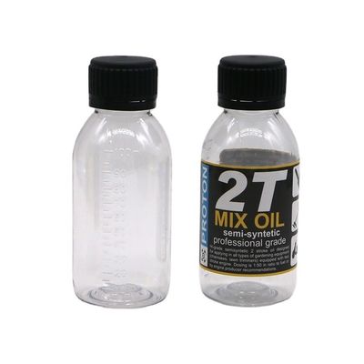 SCREW CAP PET Scaled Bottle for 100ML/60ML Syrup Base Material PET Tamper Evident Caps
