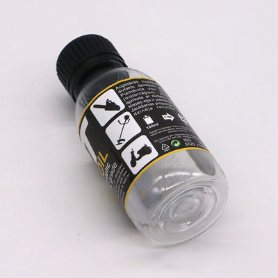 SCREW CAP PET Scaled Bottle for 100ML/60ML Syrup Base Material PET Tamper Evident Caps