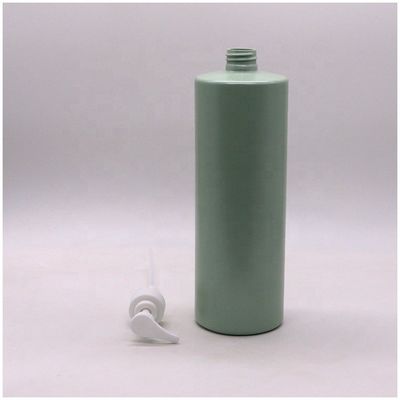 HDPE Collar 1L 1000mL Customized Color Pump/Sprayer Lotion Bottle Shampoo Containers