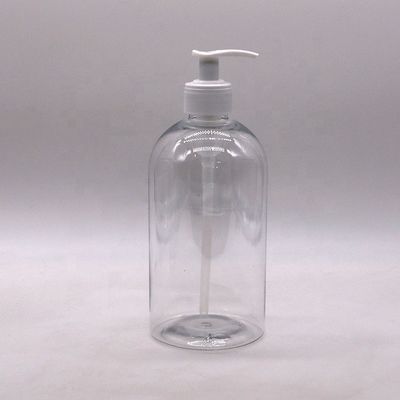 600mL 20OZ PET Spray Bottle Boston Round Plastic Customized Color Pump Trigger Spray Hand Sanitizer Bottle