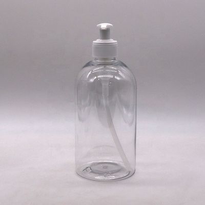 600mL 20OZ PET Spray Bottle Boston Round Plastic Customized Color Pump Trigger Spray Hand Sanitizer Bottle