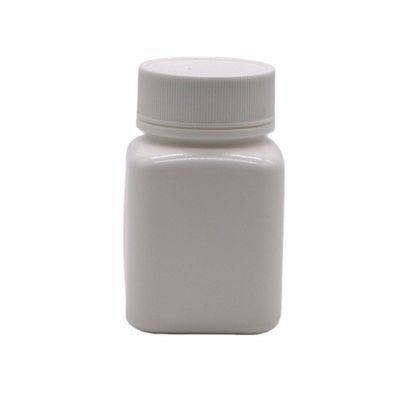 Customized Color 60ml HDPE Square Plastic Bottle for Tablet