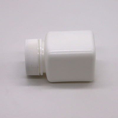 Customized Color 60ml HDPE Square Plastic Bottle for Tablet