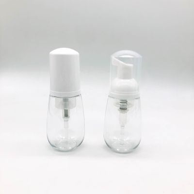 40mL PET Mini Foaming Pump Bottle for SKIN CARE OEM Color/Print PET Facial Cleanser