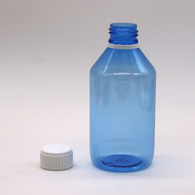 Custom Color 250ML PET Plastic Liquid Bottle Screw Cap and Color Option Included