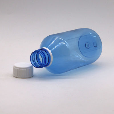 Custom Color 250ML PET Plastic Liquid Bottle Screw Cap and Color Option Included