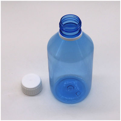 Custom Color 250ML PET Plastic Liquid Bottle Screw Cap and Color Option Included