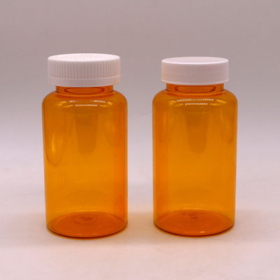 Child Resistant Lids PET Pill Containers for Pharmacy Medicine Organization 250mL