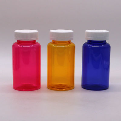 Child Resistant Lids PET Pill Containers for Pharmacy Medicine Organization 250mL