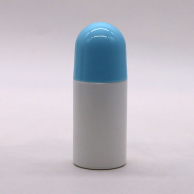 HDPE Eye Cream Refillable Roll On Bottle for Antiperspirant Mosquito-Repellent 50ml