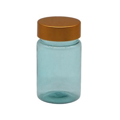 70ml PET Small Transparent Bottle Plastic Medicine Container with PS Cover OEM Service