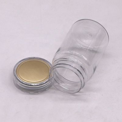 70ml PET Small Transparent Bottle Plastic Medicine Container with PS Cover OEM Service