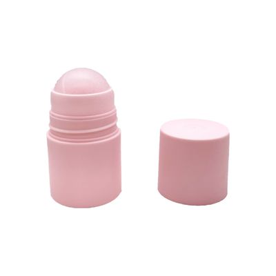 Customized Color 50ml PE/PP Essential Oil Plastic Roll On Bottle for Deodorant Refill