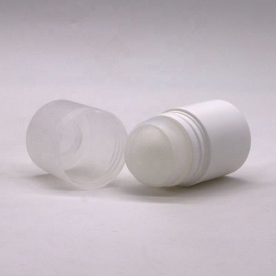 Customized Color 50ml PE/PP Essential Oil Plastic Roll On Bottle for Deodorant Refill