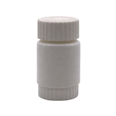 Customized 60ml HDPE Empty Bamboo Shape Square Plastic Bottle for Medicine Supplement