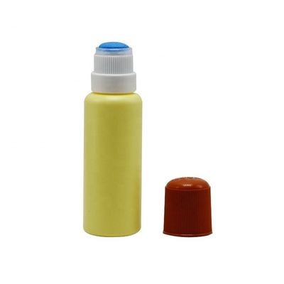 PE Body Material 70cc Refillable Rollerball Bottle for Essential Oils and Cosmetics